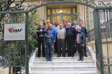 The IAAF Technical Committee during its 2015 annual meeting (IAAF)