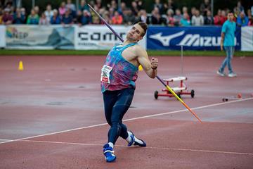 Johannes Vetter in the javelin in Lucerne (Organisers)