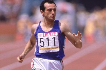 Pietro Mennea at the 1984 Olympic Games (Getty Images)