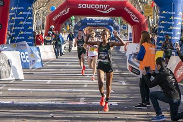 Roza Dereje triumphs at Barcelona half marathon (Organisers)
