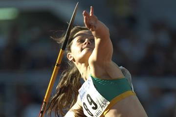 Joanna Stone at the 1995 IAAF World Championships (Getty Images)