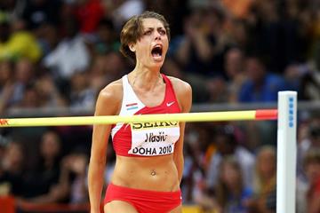 Blanka Vlasic at the 2010 IAAF World Indoor Championships (Getty Images)