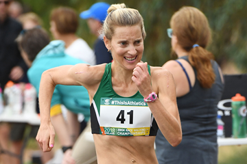 Claire Tallent in action at the Australian Championships (Getty Images)