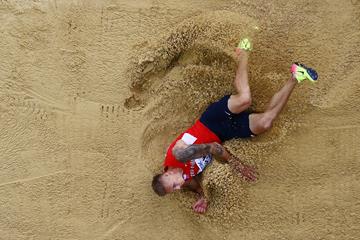 Radek Juska in the long jump at the IAAF World Championships London 2017 (Getty Images)