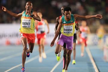 Melese Nberet wins the 800m at the IAAF World U18 Championships Nairobi 2017 (Getty Images)