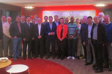  Members of the IAAF Technical Committee with Interim CEO / General Secretary Jean Gracia and IAAF President Sebastian Coe (centre) (IAAF)