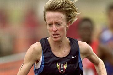 Deena Kastor at the 2001 IAAF World Cross Country Championships (Getty Images)