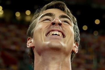 110m hurdles winner Sergey Shubenkov at the IAAF World Championships, Beijing 2015 (Getty Images)