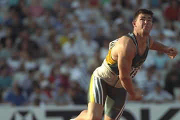Marius Corbett at the 1997 IAAF World Championships (Getty Images)