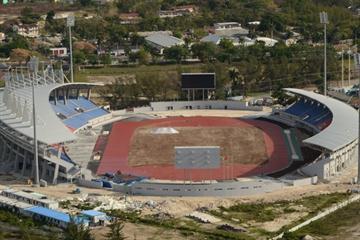 New national stadium for The Bahamas is constructed (Gerrino Saunders / www.bahamasathletics.com)