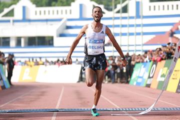 Andamlak Belihu wins the TCS World 10K Bengaluru (Procam International)