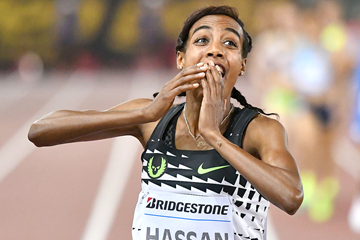 Sifan Hassan wins the 1500m (AFP / Getty Images)