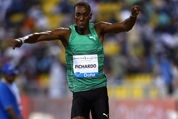 Cuba's Pedro Pablo Pichardo in action in the triple jump (Getty Images)