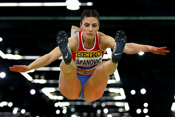 Ivana Spanovic at the IAAF World Indoor Championships Portland 2016 (Getty Images)