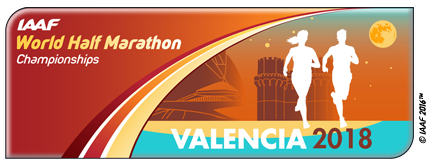 IAAF World Half Marathon Championships Valencia 2018 logo (IAAF)