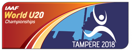 IAAF World U20 Championships Tampere 2018 logo (IAAF)