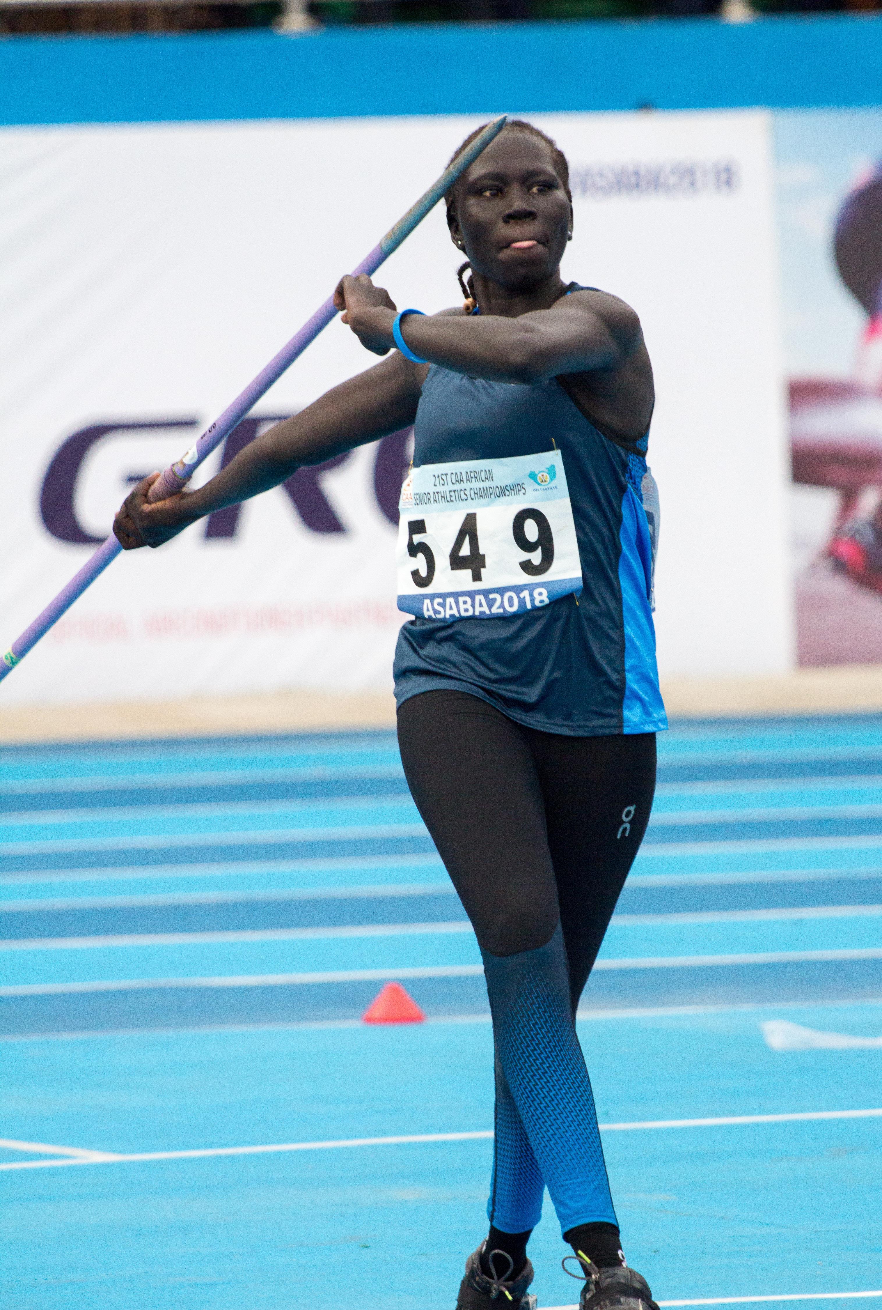 Athlete Refugee Team member Chajen Dang (Bob Ramsak)