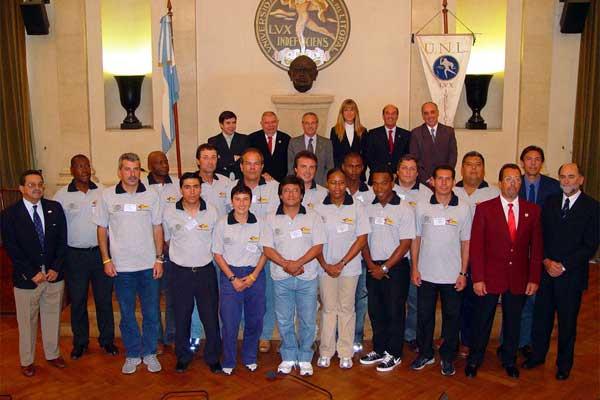 Participants of the Chief Coach Course of the IAAF World Academy for Coaches in Santa Fe (c)