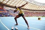 Usain Bolt at the IAAF World Athletics Championships Moscow 2013 (Getty Images)