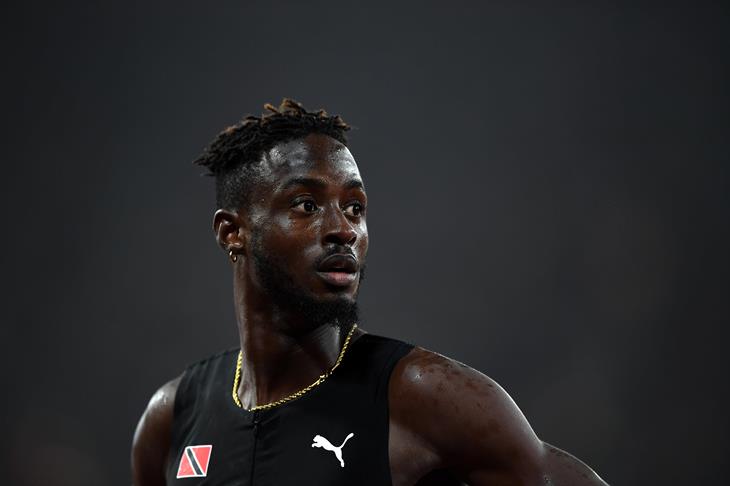 Jereem Richards of Trinidad and Tobago at the IAAF World Championships London 2017 (Getty)