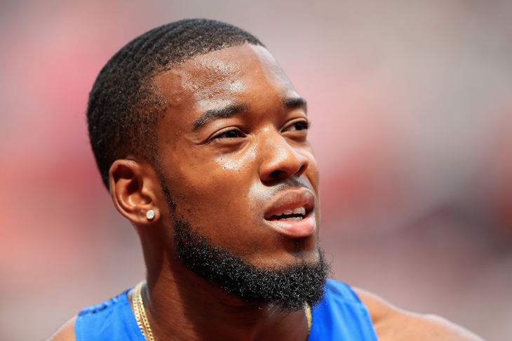 Nethaneel Mitchell-Blake at the London Diamond League (Getty Images)