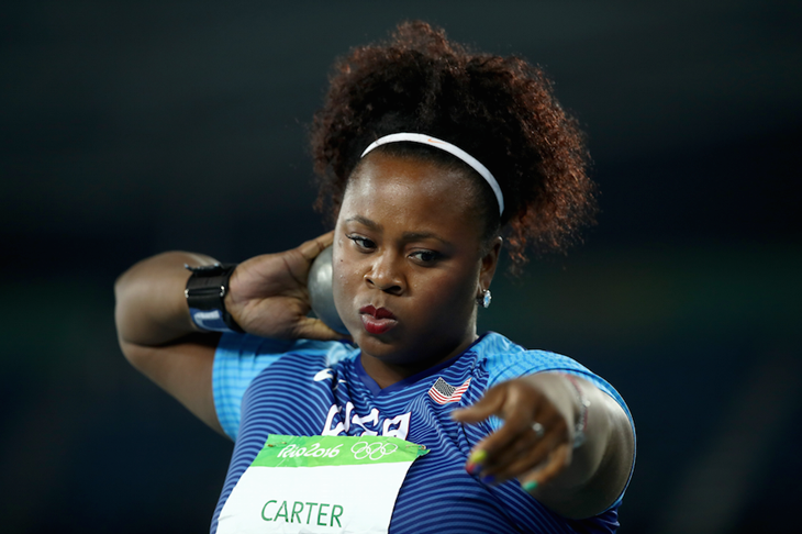Michelle Carter Rio 2016 ()