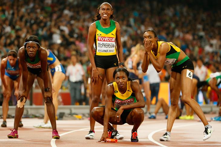 Novlene Williams-Mills and Relay in Beijing ()