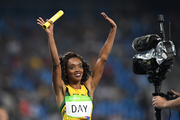 Christine Day during the 2016 Rio Olympics (Getty Images / AFP)
