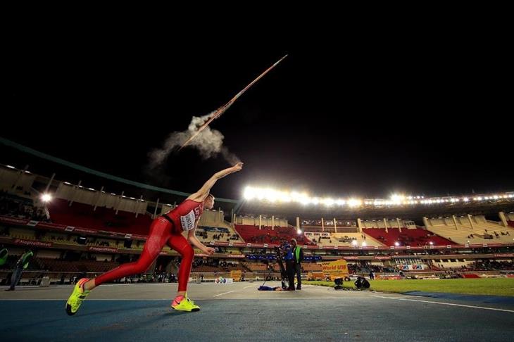 Krisjanis Suntazs in the javelin at the IAAF World U18 Championships Nairobi 2017 (Getty Images)