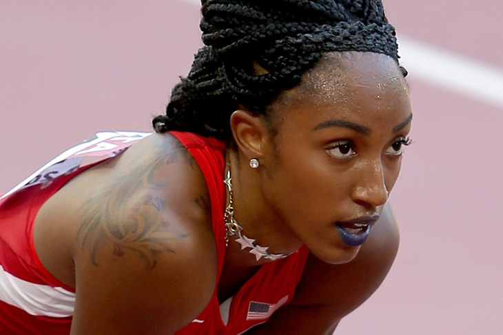 Brianna Rollins at the 2015 World Championships ()