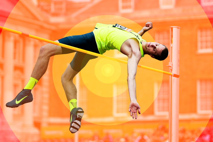 How Derek Drouin Hit New Heights Spikes How Derek Drouin Hit New Heights Spikes