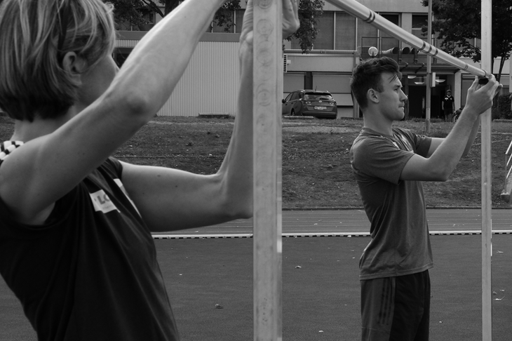 Niklas Kaul at his training base in Mainz (Michelle Sammet)