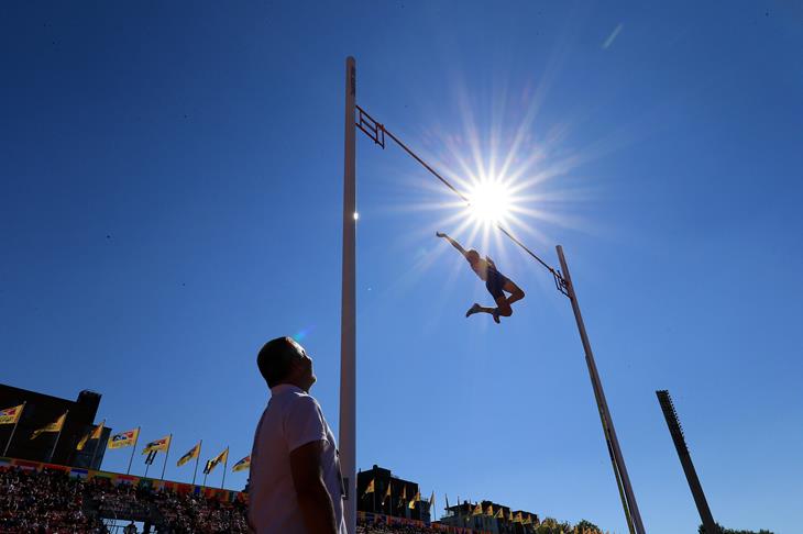 Armand Duplantis in the pole vault at the IAAF World U20 Championships Tampere 2018 (Getty Images)
