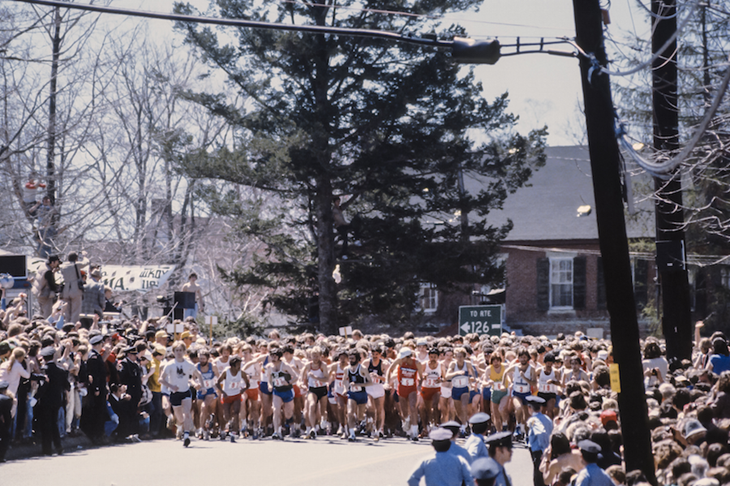 Boston Marathon 1980 (Getty Images)