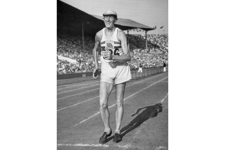 Terence “Tebbs” Lloyd Johnson in the 1948 Olympics ()