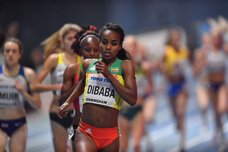 Genzebe Dibaba Birmingham Indoors ()