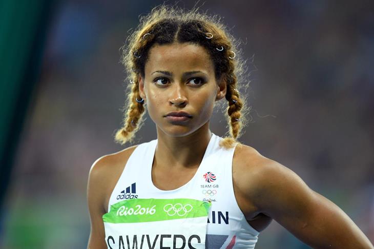 Jazmin Sawyers at the 2016 Rio Olympics (Getty Images)