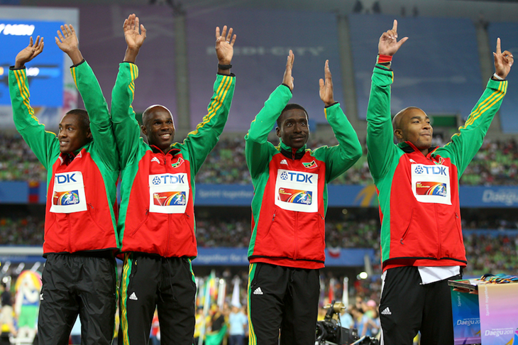 Kim Collins SPIKES relay ()