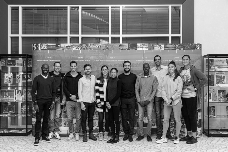 The Athletes' Commission in 2019 (Philippe Fitte )
